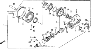 CB550 Редуктор