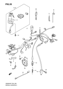 GS500 Жгут проводов