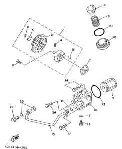 XC125K Масляный насос