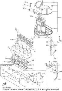 YZF-R1 Впускная система