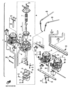 FJ1200 Карбюратор