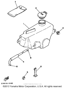 PW80K Oil tank - tool