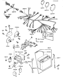 KZ1100 Электрика
