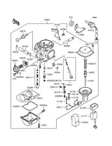 BJ250 Карбюратор