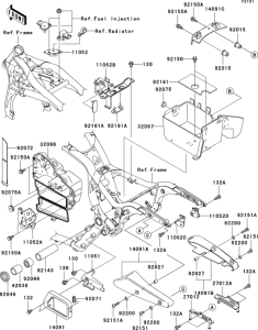  Рама ,крепежные детали