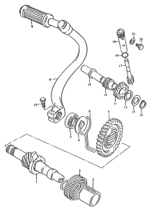 TS50 Ножной стартер
