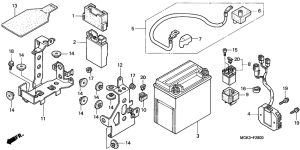 VT1100C2 Аккумулятор