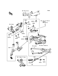 ZX1400 Accessory(Centerstand)
