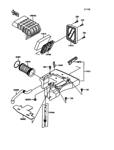 KL600 Воздушный фильтр