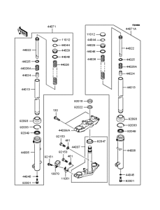 Передняя вилка