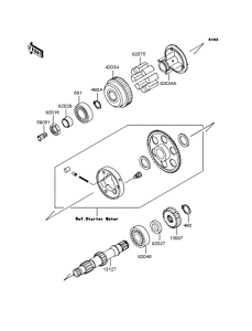 ZL400 Secondary shaft