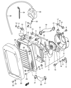 VS800 Радиатор