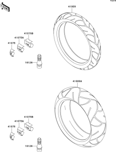 ZX900 Покрышки