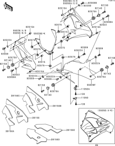 ZX900 Cowling lowers(1 / 2)