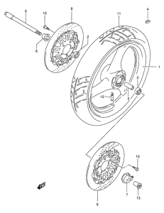 GSF400 Transom + tube