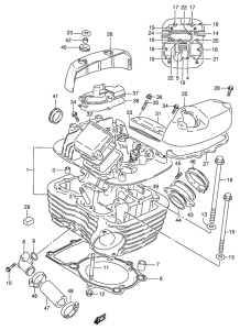VS800 Головка цилиндров