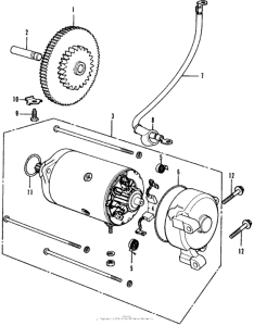 CB350 Стартер
