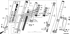 Передняя вилка