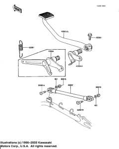  Педаль тормоза