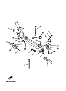 TY250ZS ﾊﾝﾄﾞﾙｽｲﾂﾁ. ﾚﾊﾞｰ