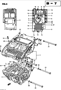 GS450 Картер двигателя