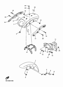 XVS950CU (ABS) Крыло
