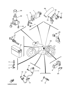 YB50 Электрические детали