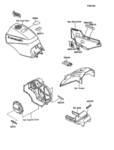 ZX900 Лейбл предостережения