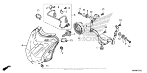 NC700X (DCT) Фара