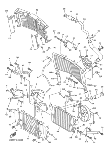 VMX17 Radiator & hose