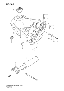 DR-Z400 Tank fuel