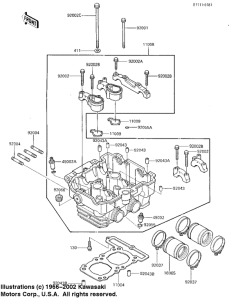 EX250 Головка цилиндров