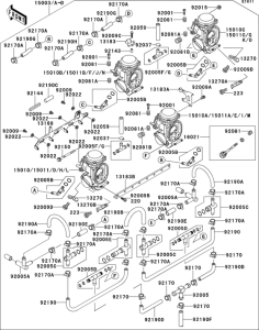 ZX1100 Carburetor(1 / 4)