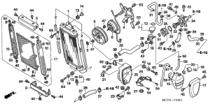 VTX1800C Радиатор