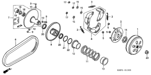 SCV100 Вариатор