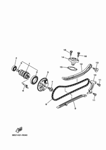 MWS150-A Camshaft & chain