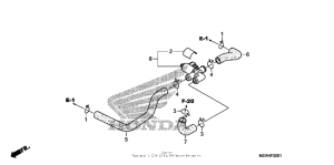 NT700V (ABS) Клапан нагнетание воздуха