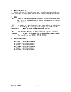 DR-Z125 Catalog preface