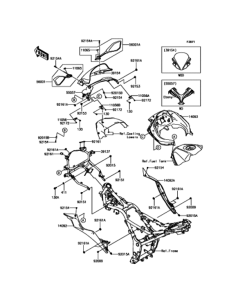 EX250 カウリング