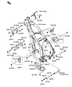 RM-Z250 Полусборный остов