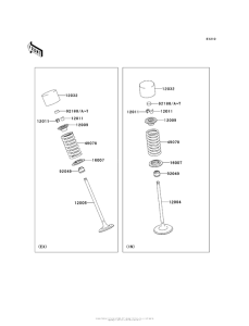 ER650 Клапана