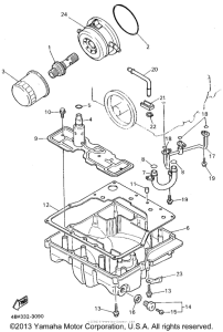 GTS1000AFC Масляный фильтр