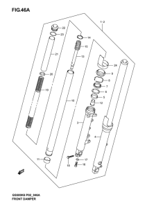 GS500 Передняя вилка