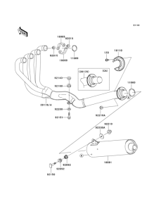 ZR1200 Глушитель