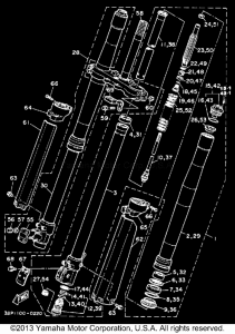  Передняя вилка