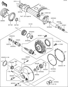  Drive shaft / final gear(1 / 2)