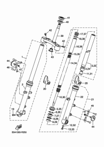MTT690P-AB Передняя вилка