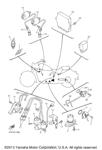XVZ1300ATM Электрика