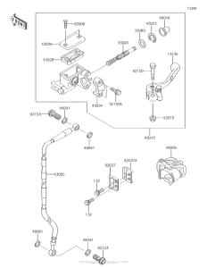 KX65 Главный тормозной цилиндр