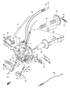 VX800 Carburetor assy